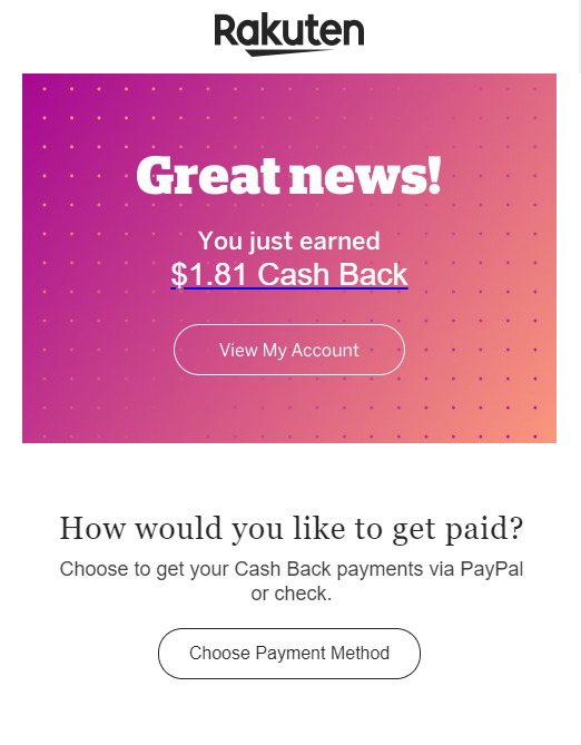 ebates 楽天 キャッシュバック 使い方 画像