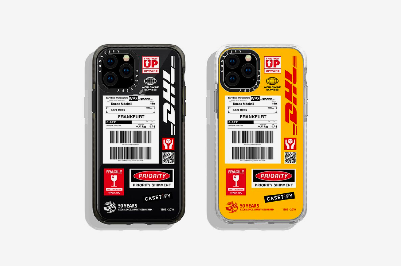 casetify dhl コラボ iphoneケース 画像